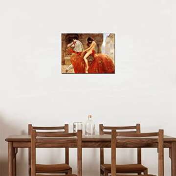 UNIYA Lady Godiva by John Collier Cultural Historic Illustrations Fine Art Wall Art Famous Artwork F...