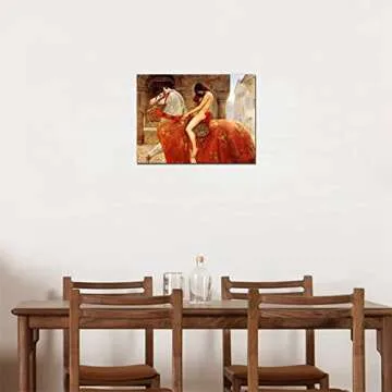 UNIYA Lady Godiva by John Collier Cultural Historic Illustrations Fine Art Wall Art Famous Artwork F...