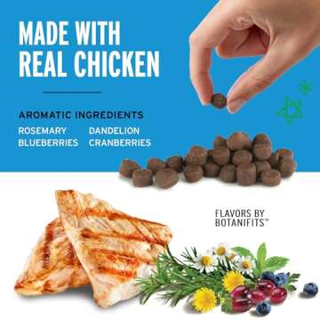 Pet Botanics 20 oz. Pouch Training Reward Soft & Chewy, Chicken Flavor, with 500 Treats Per Bag, The Choice of Top Trainers