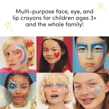 Evereden Kids Fantasy Face Crayon - Non Toxic Kids Makeup