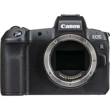 Canon EOS R Mirrorless Digital Camera (Body Only) (3075C002) + Canon EF 50mm Lens + Mount Adapter EF-EOS R + 64GB Memory Card + Case + Filter Kit + Corel Photo Software + LPE6 Battery + More (Renewed)