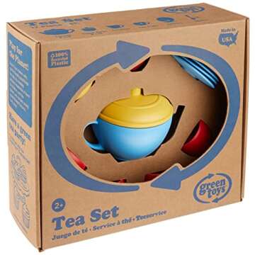 Green Toys Tea Set Blue - CB2