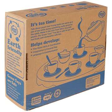 Green Toys Tea Set Blue - CB2