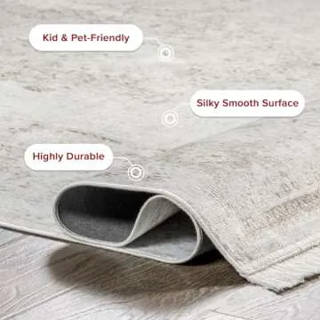 nuLOOM Cantrell Medallion 2x8 Runner Rug for Living Room Bedroom Dining Room Entryway Hallway Kitchen, Ivory/Beige