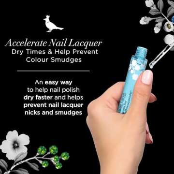 butter LONDON P.D. Quick Dry Conditioning Drops Cuticle Oil - Nail Oil with Vitamin E Moisturizes & ...