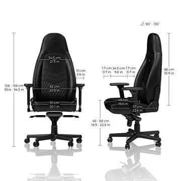 noblechairs ICON Gaming Chair - Ergonomic & Luxurious Design