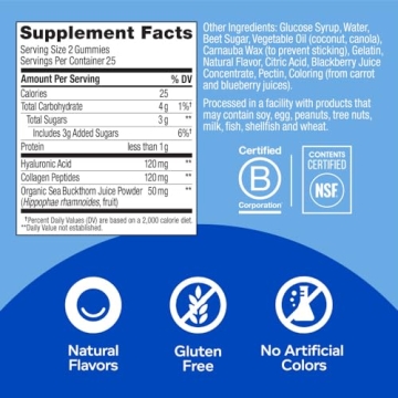 OLLY Glowing Skin Collagen Gummies for Radiant Skin