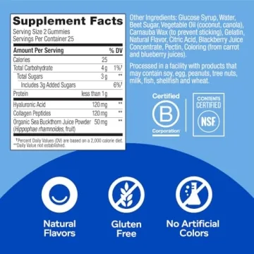 OLLY Glowing Skin Collagen Gummies for Radiant Skin