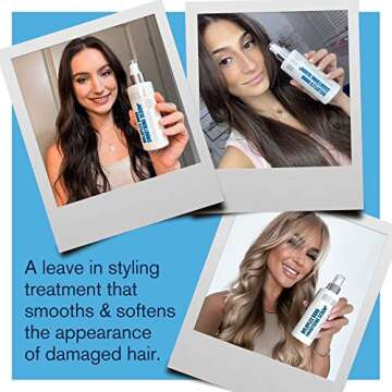 Boldplex 6 Hair Serum - Hydrating Leave In Protein Treatment for Frizzy, Dry, Damaged, Broken, Curly...