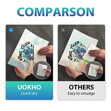 Holographic Sticker Paper for Inkjet & Laser Printers
