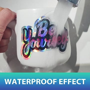 Holographic Sticker Paper for Inkjet & Laser Printers