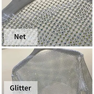 Rhinestone Crop Top with Feather Cuffs for Parties