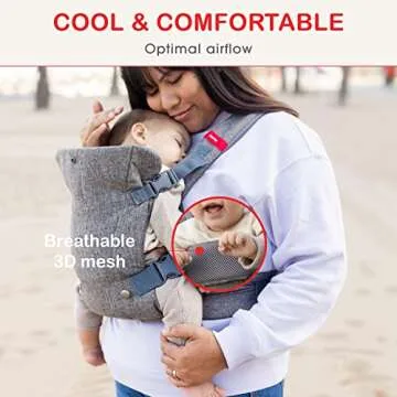 YOU+ME Versatile 4-in-1 Baby Carrier for All Positions