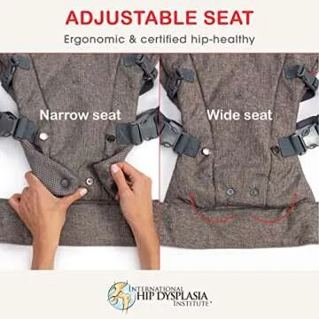 YOU+ME Versatile 4-in-1 Baby Carrier for All Positions