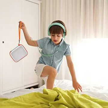 casmilee Travel Case Compatible with Yoto Mini – Kids Audio & Music Player, Holder Bag for Children’s Speaker Plays Audiobook Cards - Box Only