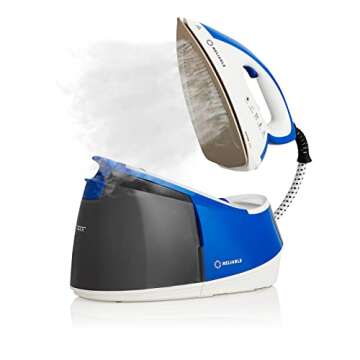 Reliable 140IS Maven Steam Iron - 1500W Ironing Station with Ceramic Soleplate, Iron Lock for Easy C...
