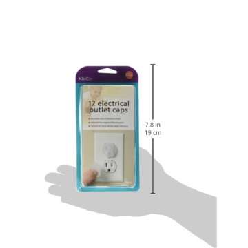 KidCo Electrical Outlet Caps (12 Pack)