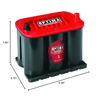 OPTIMA RedTop AGM Battery with 720 CCA for All Vehicles
