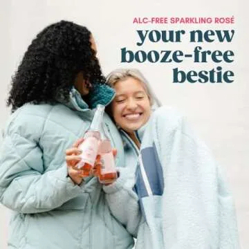 Gruvi Non-Alcoholic Bubbly Rosé - 60 Calories, 0% ABV