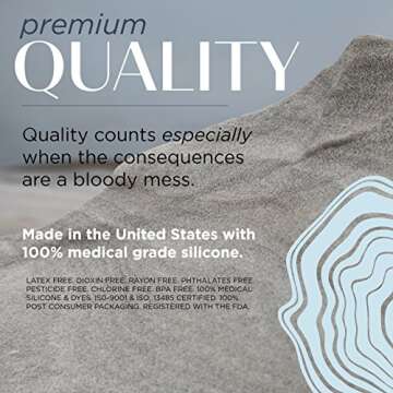 Saalt Menstrual Cup 2-Pack - Premium Design - Most Comfortable Period Cup - #1 Active Cup - Wear for 12 Hours - Soft, Flexible, Reusable Medical-Grade Silicone - Made in USA