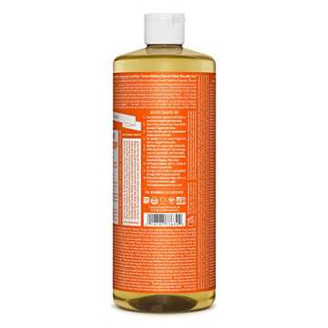 Dr. Bronner's - Pure-Castile Liquid Soap (Tea Tree, 32 ounce) - Made with Organic Oils, 18-in-1 Uses...