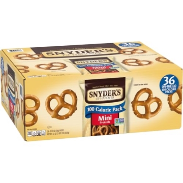 Snyder's Mini Pretzels 100 Calorie Packs - 36 Ct