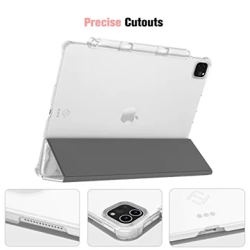 CaseBot SlimShell iPad Pro 12.9'' Case with Pencil Holder