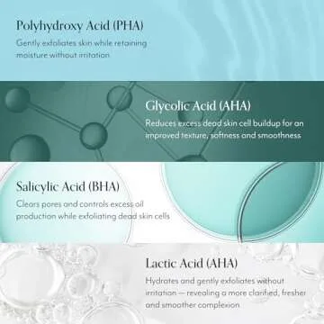 Bliss Clear Genius Clarifying Overnight Liquid Peel - 1 Fl Oz - Clear Pores & Exfoliate Skin - Non-Irritating - Clean - Vegan & Cruelty-Free