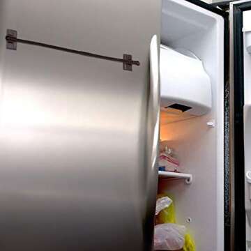 Turquoize 2 Pack Magnetic Curtain Rod Magnetic Curtain Rods for Metal Doors Multi-Use Adjustable Cafe Sidelight Magnetic Rods Extends from 09 inch to 16 inch Magnetic Cafe Curtain Rod, Cocoa, 2-Pack