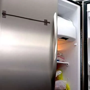 Turquoize 2 Pack Magnetic Curtain Rod Magnetic Curtain Rods for Metal Doors Multi-Use Adjustable Cafe Sidelight Magnetic Rods Extends from 09 inch to 16 inch Magnetic Cafe Curtain Rod, Cocoa, 2-Pack