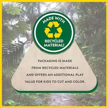 National Geographic Kids Tub of Realistic Sea Animal Toy Figures, Recycled Packaging, Storage Container, Kids Toys for Ages 3 Up, Amazon Exclusive