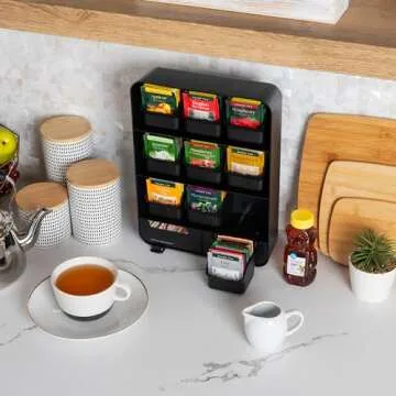 Mind Reader Tea Bag Organizer - Effortless Tea Storage Solution