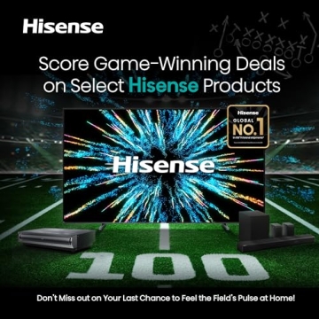 Hisense 65” 4K UHD Fire TV with Dolby Vision in Stunning Design