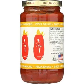 SMT San Merican Tomato Pizza Sauce - Pizza Sauce from Fully Ripened Tomatoes, 14 oz