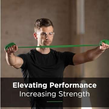 THERABAND Resistance Bands, Latex Exercise Bands for Rehab