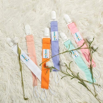 Stylish Babygoal Pacifier Clips - Durable Clips & Leashes