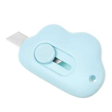 Cute Cloud Mini Utility Knife for Office & Home Tasks