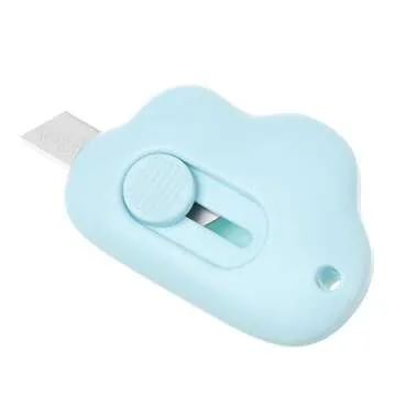Cute Cloud Mini Utility Knife for Office & Home Tasks