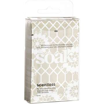 Soak ST05-6 Minisoak Travel Pack - Scentless for Delicate Fabrics