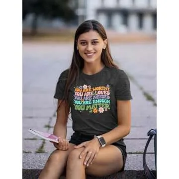 Inspire with the You Matter Teacher Shirt - Mental Health Awareness