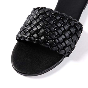 Chic Braided Crossover Flat Sandals for Women