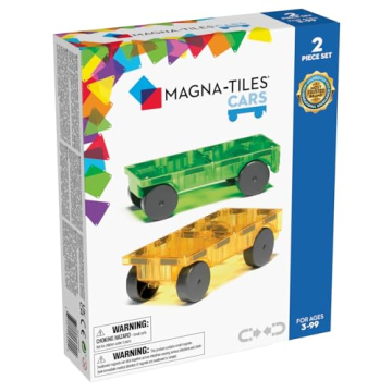 MAGNA-TILES Cars Set – Creative Magnetic Building Fun