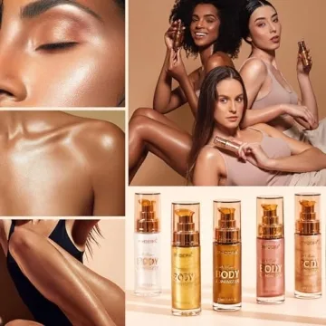 PHOERA Body Shimmer Oil for Stunning Radiance