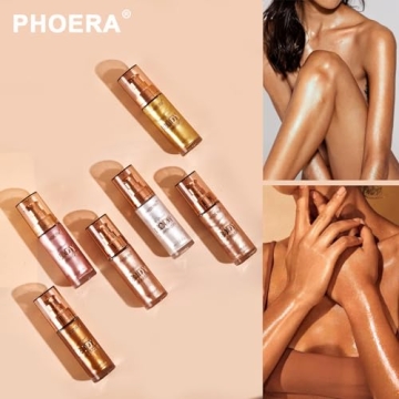 PHOERA Body Shimmer Oil for Stunning Radiance