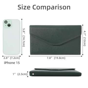 ZOPPEN Mulit-purpose Rfid Blocking Travel Passport Wallet (Ver.4) Trifold Document Organizer Holder,...