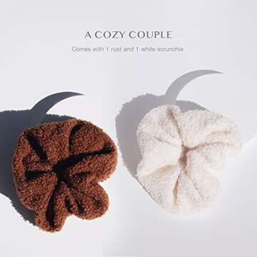 Kristin Ess Cozy Scrunchie Set for Effortless Style