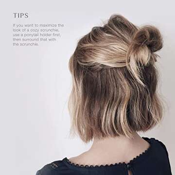 Kristin Ess Cozy Scrunchie Set for Effortless Style