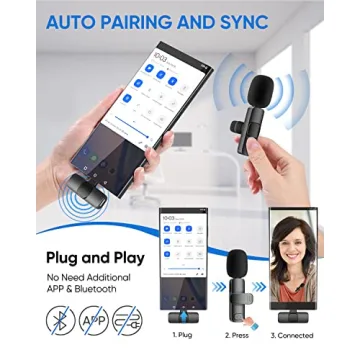Wireless Lavalier Mic for iPhone & Android - IUMAKEVP