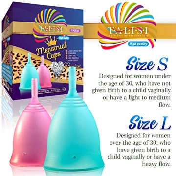Talisi Reusable Menstrual Cups - Comfortable & Eco-Friendly