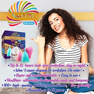 Talisi Reusable Menstrual Cups - Comfortable & Eco-Friendly